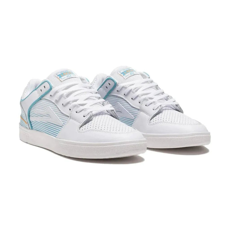 Load image into Gallery viewer, Lakai Telford Low White Leather - FULLSEND SKI AND OUTDOOR

