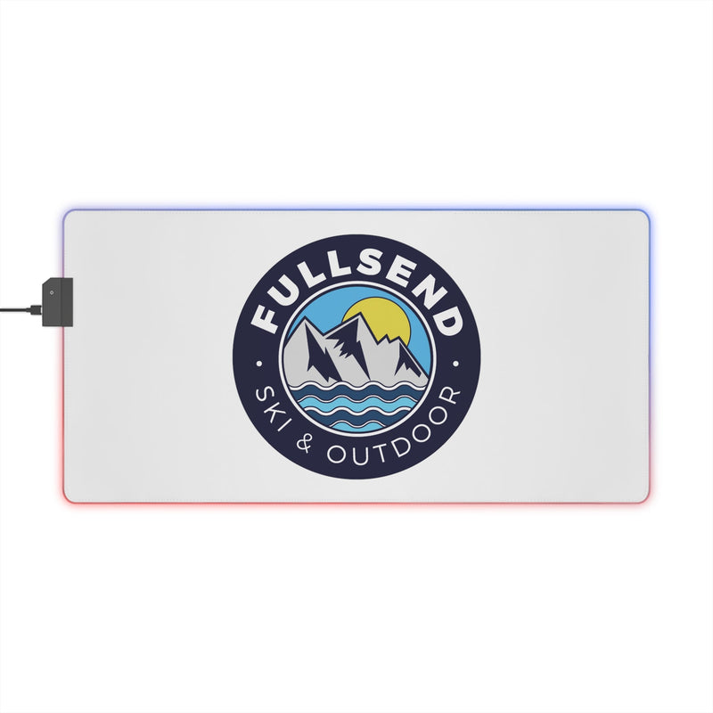 Load image into Gallery viewer, LED Gaming Mouse Pad - FULLSEND SKI AND OUTDOOR
