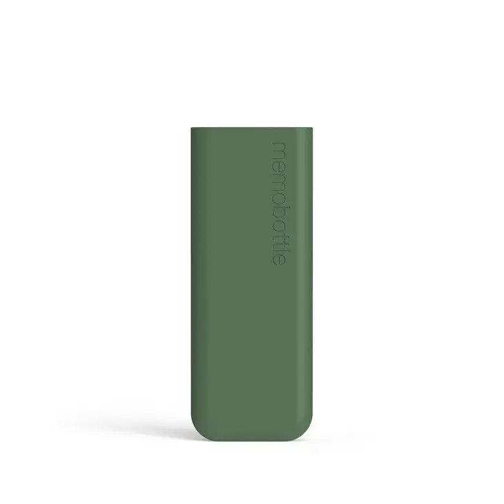Memobottle Slim Silicone Sleeve Moss Green - FULLSEND SKI AND OUTDOOR