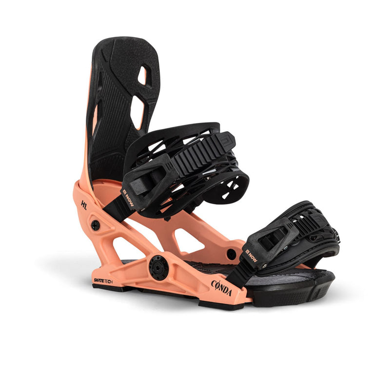 Load image into Gallery viewer, NOW Conda Bindings Light Pink 2023 - FULLSEND SKI AND OUTDOOR
