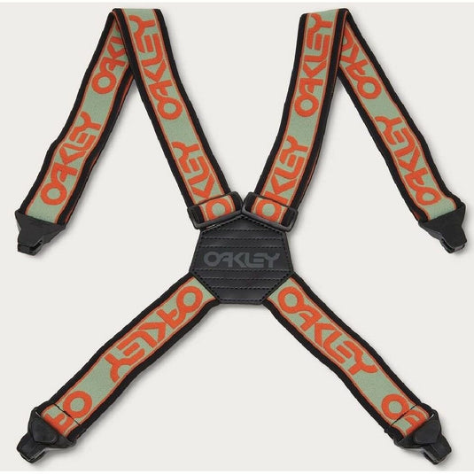 Oakley Factory Suspenders New Jade/Burnt Orange - FULLSEND SKI AND OUTDOOR