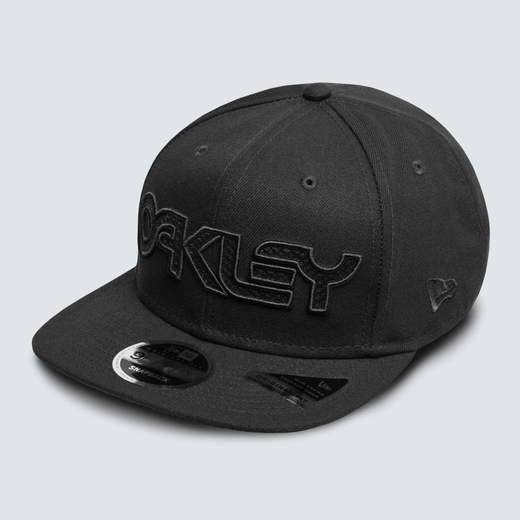 Oakley Heather B1B Meshed Flatbrim Hat Blacked Out - FULLSEND SKI AND OUTDOOR