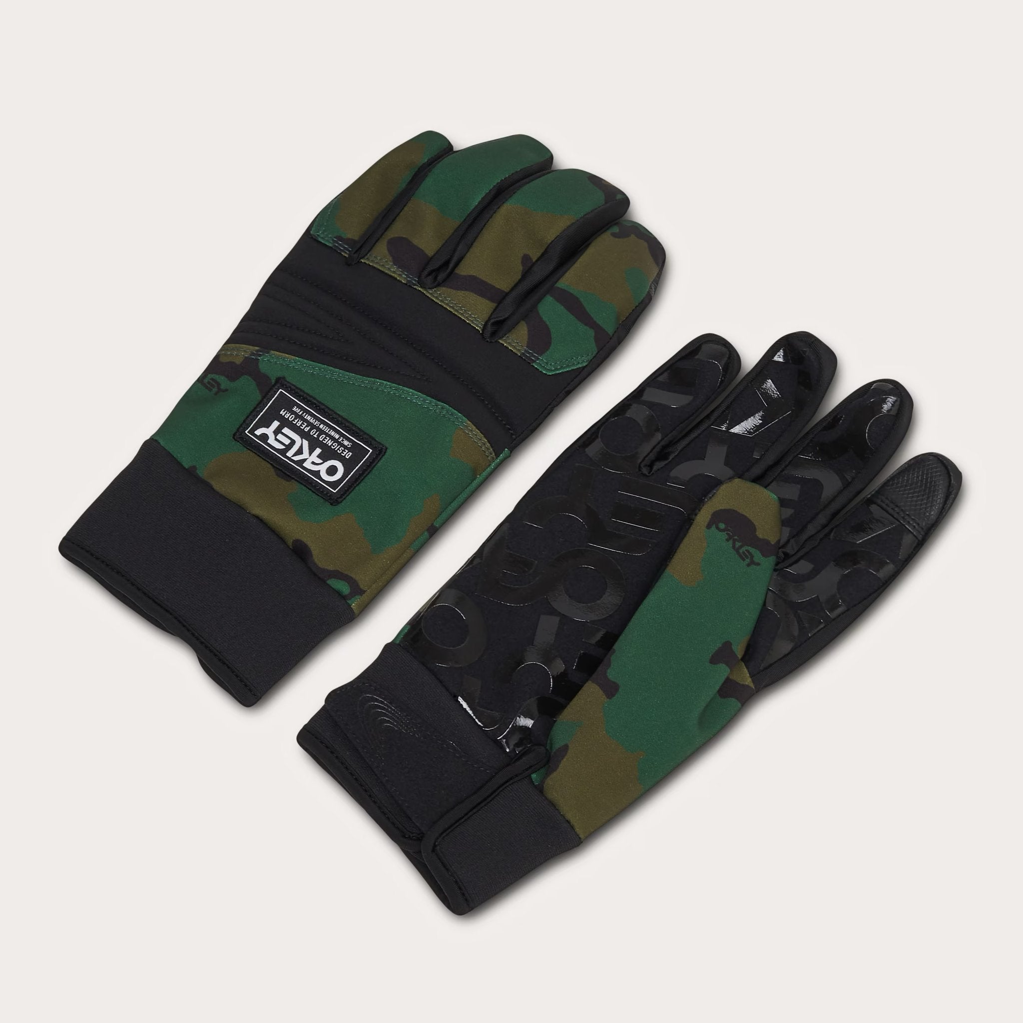 Oakley Printed Bark B1B Gloves Camo Hunter - FULLSEND SKI AND OUTDOOR