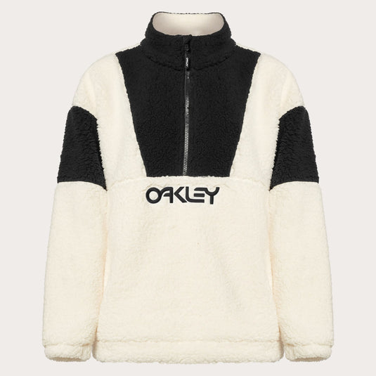 Oakley TNP Ember Half Zip RC Fleece Arctic White - FULLSEND SKI AND OUTDOOR
