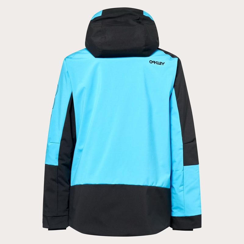 Load image into Gallery viewer, Oakley TNP TBT Insulated Jacket Black/Bright Blue - FULLSEND SKI AND OUTDOOR

