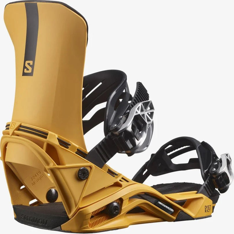 Load image into Gallery viewer, Salomon District Yellow Bindings 2023 - FULLSEND SKI AND OUTDOOR
