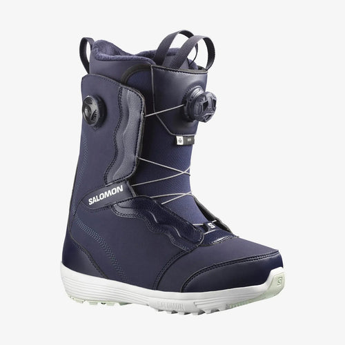 Salomon Women's Ivy Boa SJ Blue/White/HM Snowboard Boots 2023 - FULLSEND SKI AND OUTDOOR