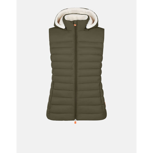 Save The Duck Margareth Vest Dusty Olive - FULLSEND SKI AND OUTDOOR