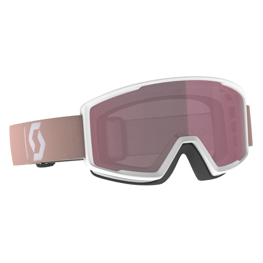 Scott Factor Pale Pink Goggles 2023 - FULLSEND SKI AND OUTDOOR