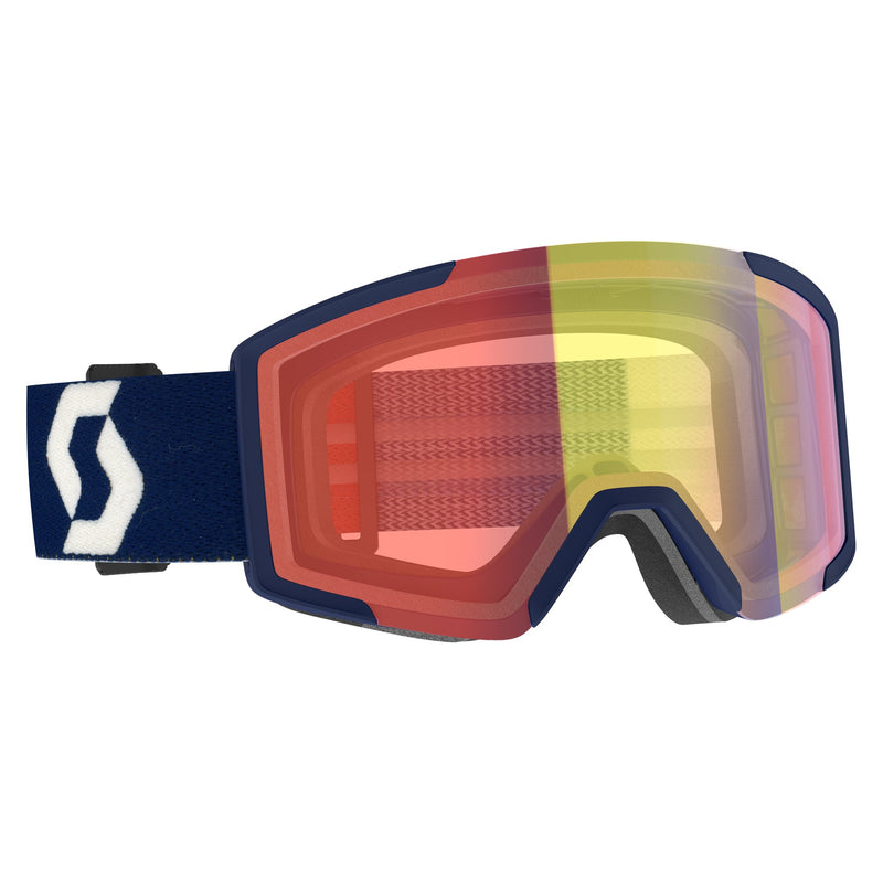 Load image into Gallery viewer, Scott Shield Red Illuminator Red Chrome Goggles 2023 - FULLSEND SKI AND OUTDOOR
