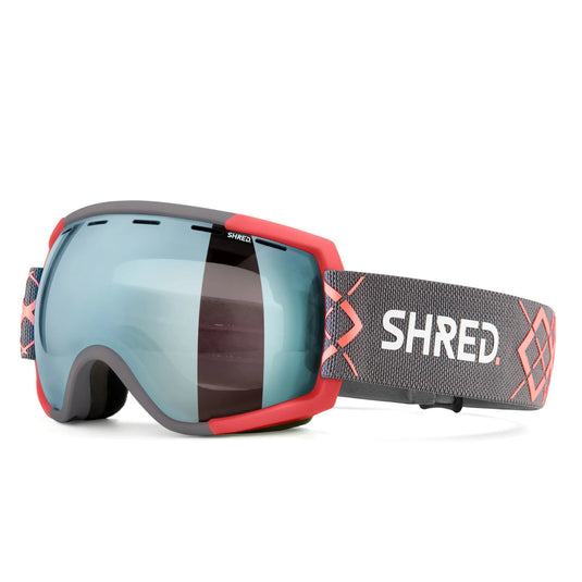 Shred Rarify+ Bigshow Grey/Rust CBL 2.0 Deep Blue Goggles 2023 - FULLSEND SKI AND OUTDOOR