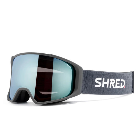 Shred Simplify+ Grey CBL 2.0 Deep Blue Goggles 2023 - FULLSEND SKI AND OUTDOOR