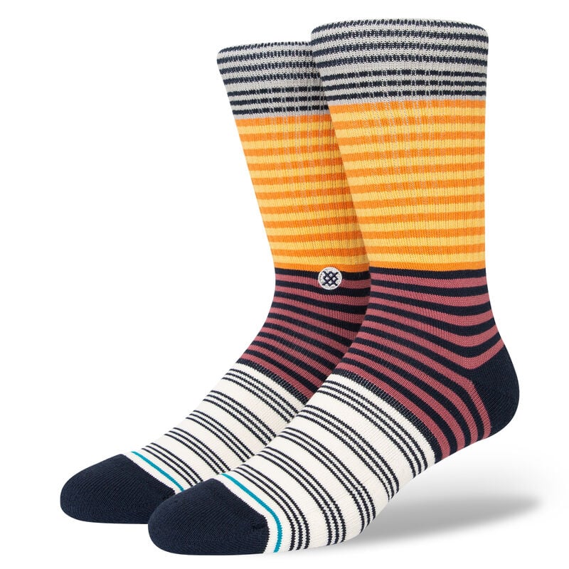 Load image into Gallery viewer, Stance Socks Diatonic Navy - FULLSEND SKI AND OUTDOOR
