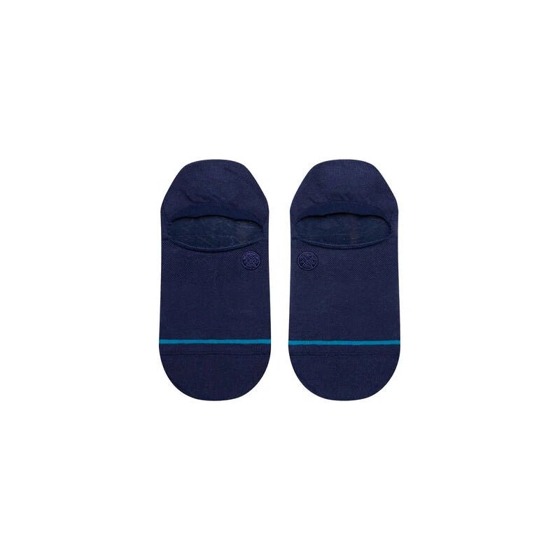 Load image into Gallery viewer, Stance Socks Icon No Show Dark Blue - FULLSEND SKI AND OUTDOOR
