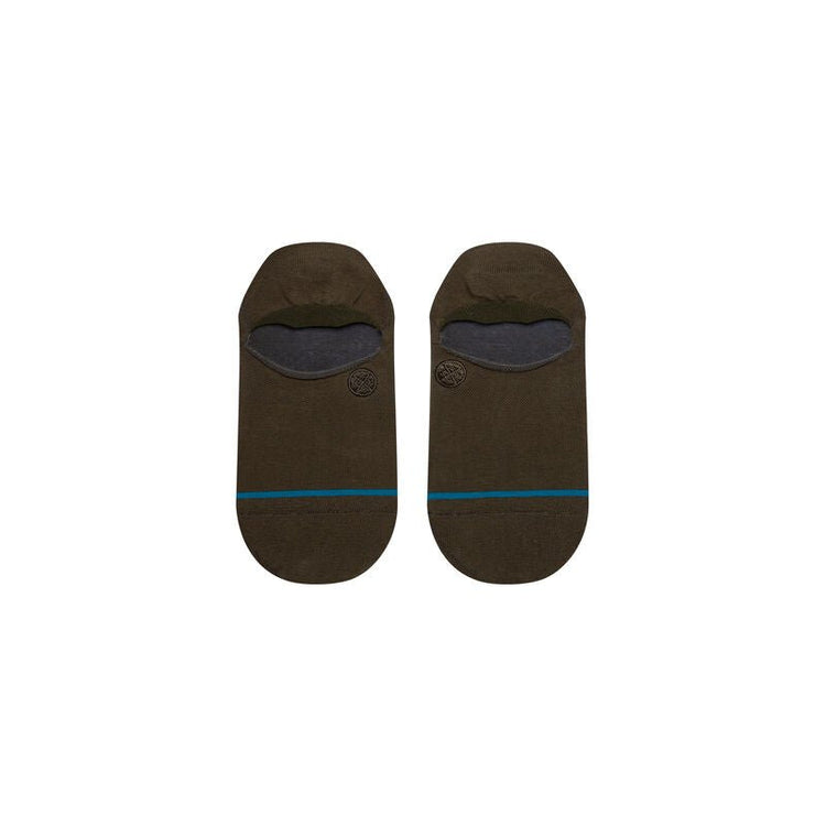 Stance Socks Icon No Show Olive - FULLSEND SKI AND OUTDOOR
