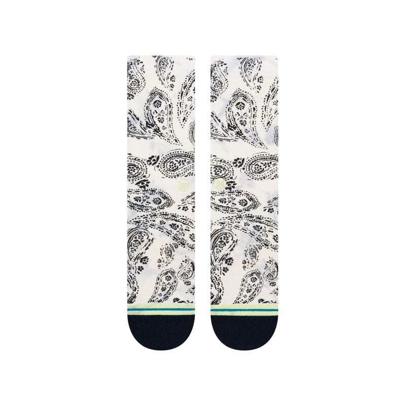 Load image into Gallery viewer, Stance Socks Paisley Vintage White - FULLSEND SKI AND OUTDOOR
