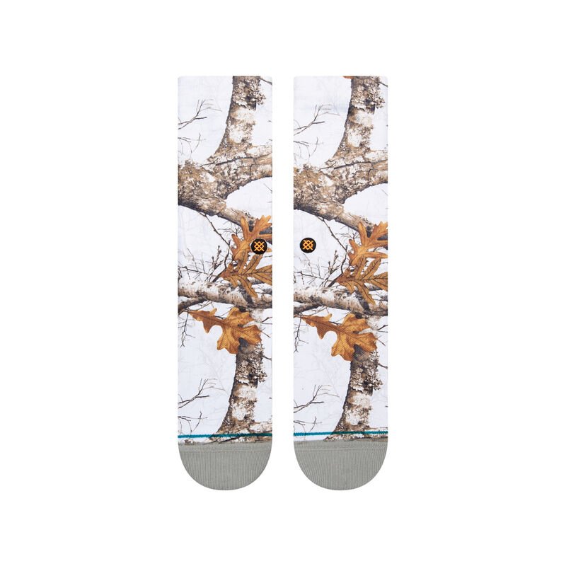Load image into Gallery viewer, Stance Socks Xtra Realtree White - FULLSEND SKI AND OUTDOOR

