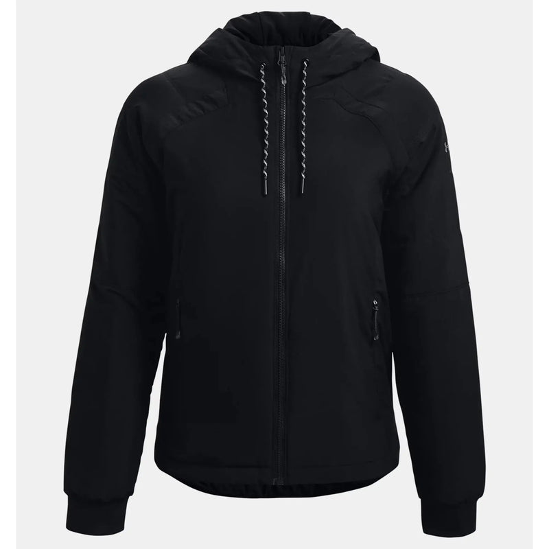 Load image into Gallery viewer, Under Armour Women&#39;s Sky Insulate 2.0 Hoodie Black 2023 - FULLSEND SKI AND OUTDOOR
