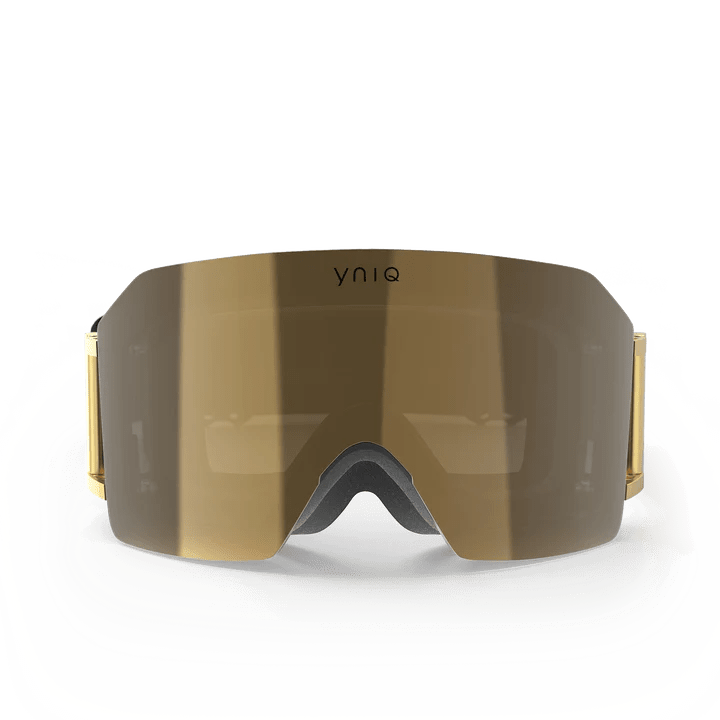 Yniq Nine Black All Gold Goggles - FULLSEND SKI AND OUTDOOR