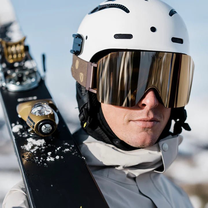 Load image into Gallery viewer, Yniq Nine Coffee Goggles - FULLSEND SKI AND OUTDOOR
